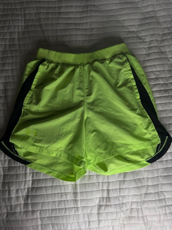 Under Armour Other - Under Armour Men’s Neon Green Athletic Shorts with Black Panels